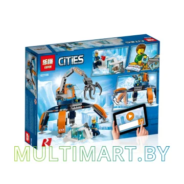 Конструктор Lepin 02108 Арктическая экспедиция - арктический вездеход (224 детали) картинка 2